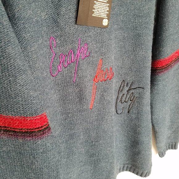 Foriss Escape From City Wool Blend Knit Sweater - Picture 14 of 15